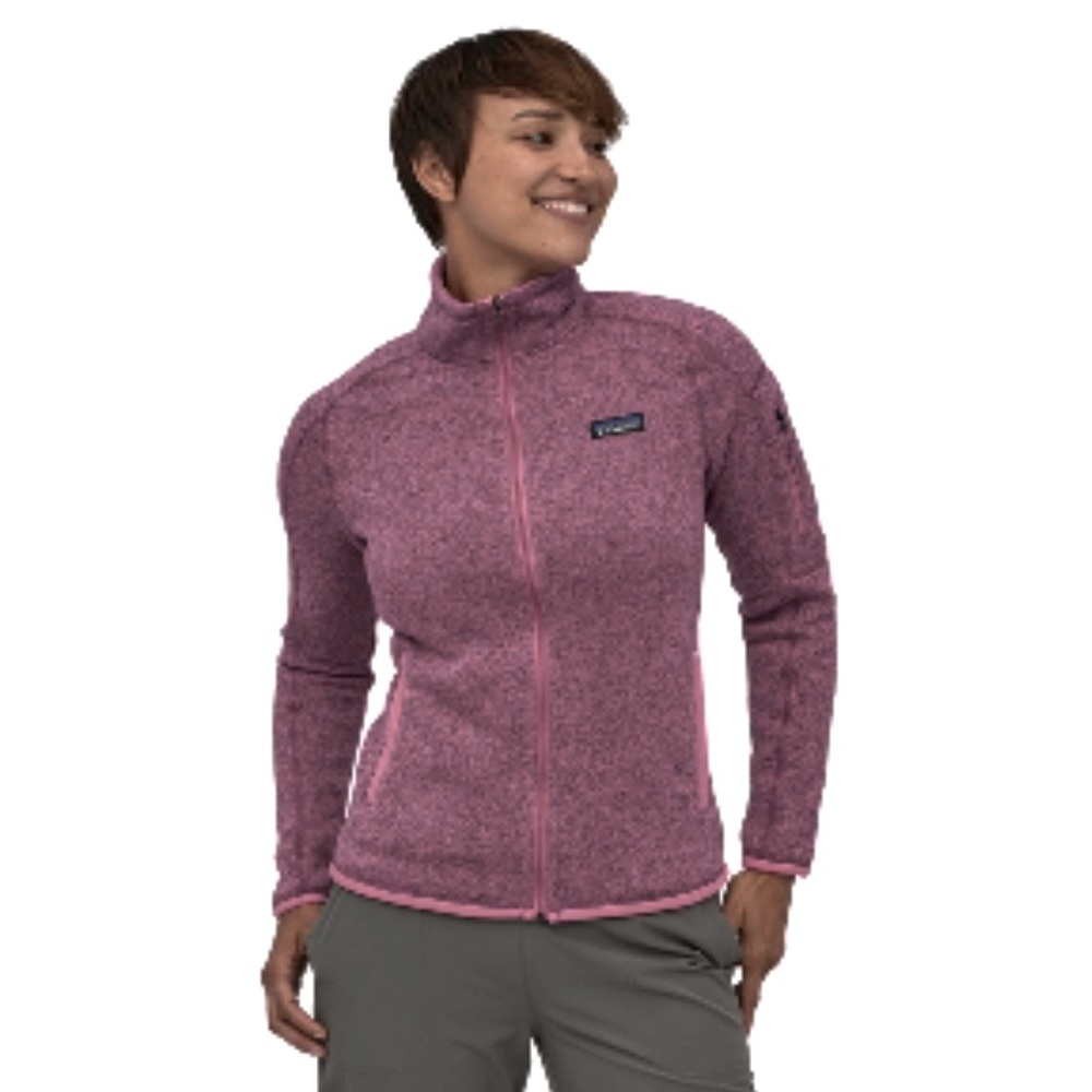 PATAGONIA Full Zip Better Sweater XS Plum Fleece Jacket Outdoor